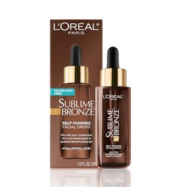 LOREAL PARIS - Gotas Autobronceadoras Faciales con cido Hialurnico, 1 oz