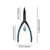 F Fityle Snap Pliers Portable Transmission Circlip Remover for Auto