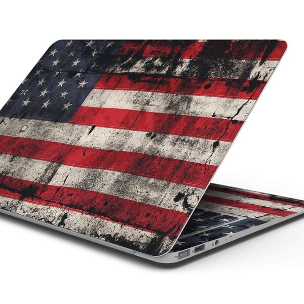 Design Skinz American Distressed Flag Panel Full-Body Wrap Scratch Resistant