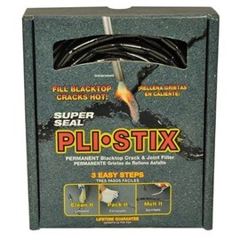Super Seal Pli-Stix Black Asphalt Crack Filler 30 linear ft.