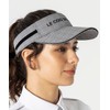 Cox Sportif LG4FCP50L Women's Visor, Checkered Pattern, Velour Tape, Cute,