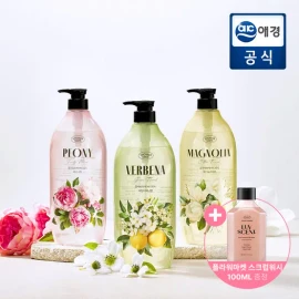 Shower Mate [풍성한꽃향] 샤워메이트 플라워부케 바디워시 900ml*3개 + 럽센트 생화향 미니어처 바디워시 100ML 증정 [Rich Floral Scent] Shower Mate Flower Bouquet Body Wash 900ml*3 + Love Scent Fresh Flower Miniature Body Wash 100ML Gift