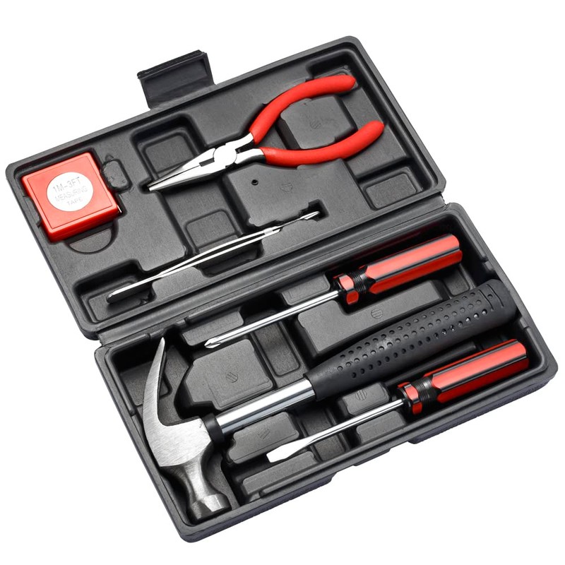 Trimate Hand Tool Set,Includes – Hammer, Screwdriver Set, Pliers (Tool