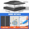VOLISUN Solar Post Cap Light 12Pack Black: RGB Color Changing
