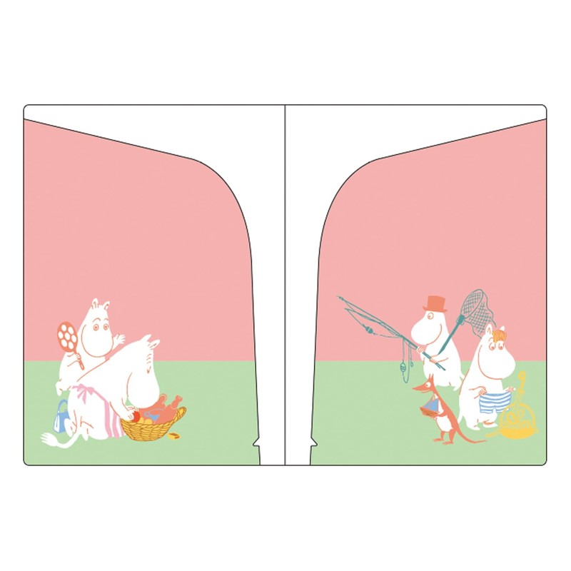 Gakken Stayful Moomin File Double File A5 M Yashiki CD04592