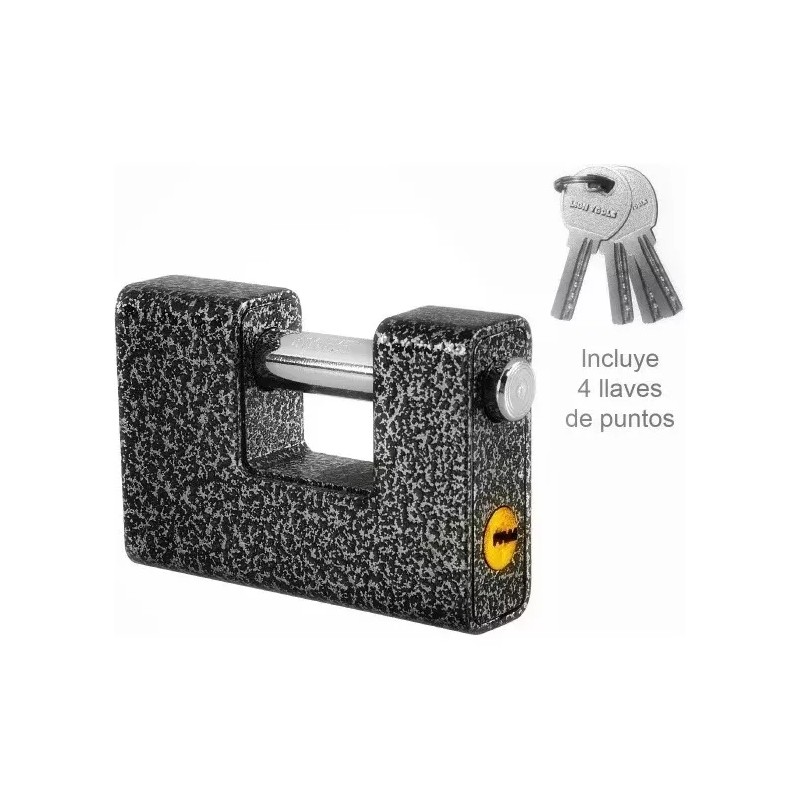 Lion Tools Candado Antipalanca Cortina Máxima Seguridad 80mm Lion Tools