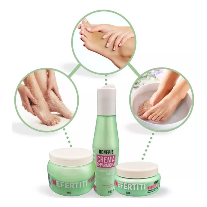 BENEPIE Kit De Pedicure Profesional + Cosmetiquera Benepie Nefertiti