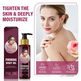 Yakitoko Body Firming Oil, Hydrating and Firming Skin Oil for Arms, Chest, Thighs and Tums, Quick Absorption, Moisturize Skin, Suitable for Full Body Use