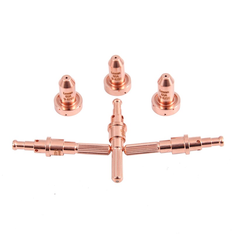 Lewan 10pcs 9-8215 Electrode and 10Pcs 9-8209 Plasma Cutter Nozzle