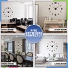 Niceguy Solutions DIY Wall Clock - Frameless 3D-Style Analog Timekeeper