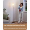 EDISHINE LED Floor Lamp for Living Room, 63.7in Modern Standing
