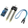 HALJIA Soil Hygrometer Detection Module Soil Moisture Water Sensor Automatic