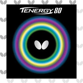 Butterfly 05930 Table Tennis Rubber Back for Tennasy 80 Red Extra Thick