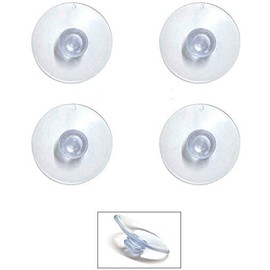 Ramtech 4 Pack Car Windshield Adhesive Suction Cups Replacement Kit for Florida SunPass Transponder and Mini EZ-Pass Clip Toll Pass, SCSP