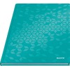 Leitz WOW 46261051 Notebook A4 Squared Hard Cover 160 Pages