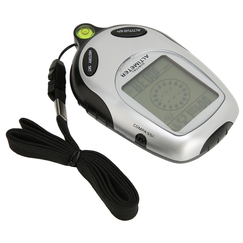 Multifunctional Electronic Dial Digital LCD Altimeter Compass Barometer Weather Forecast