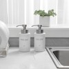 Foaming Soap Dispenser Set, 12 Oz Glass Hand Soap Dispenser