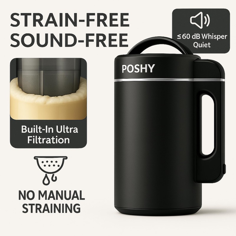 Poshy Nut Milk Maker 50 oz (1.5 L) – Ultra