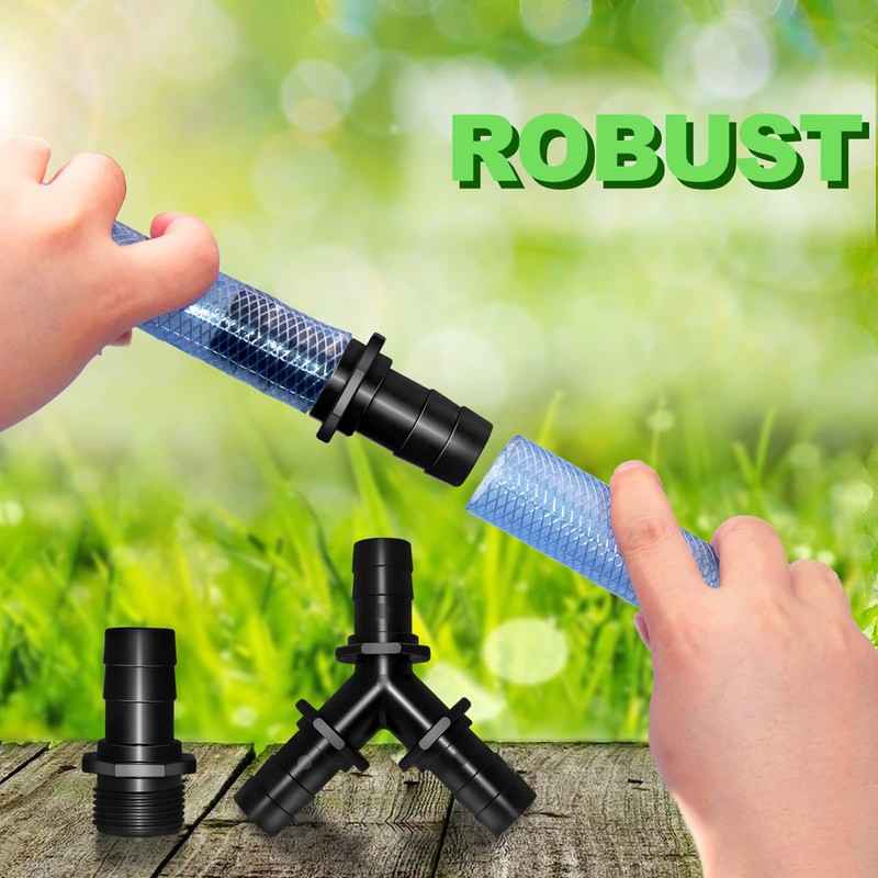 Longrun Hose Connector 1 Inch Y Piece Hose Nozzle Hose
