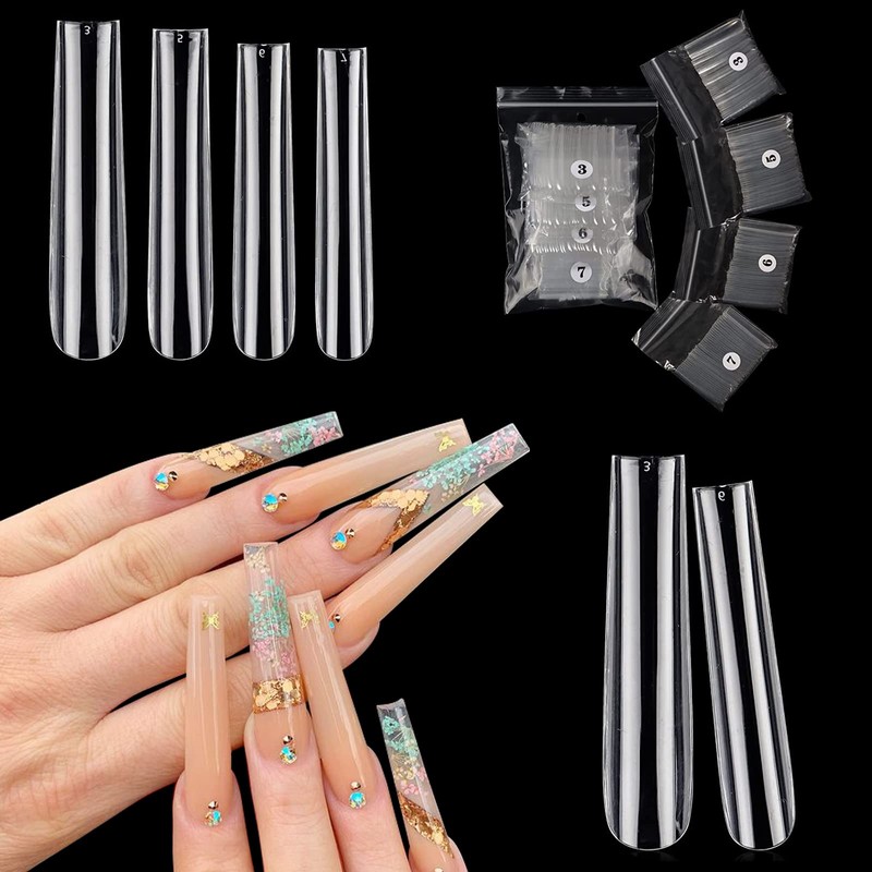 LIONVISON Tamaño Individual 3 5 6 7 Puntas de Uñas