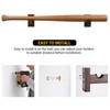 TOBWOLF 2PCS Baseball Bat Display Case, Baseball Bat Hanger Holder,