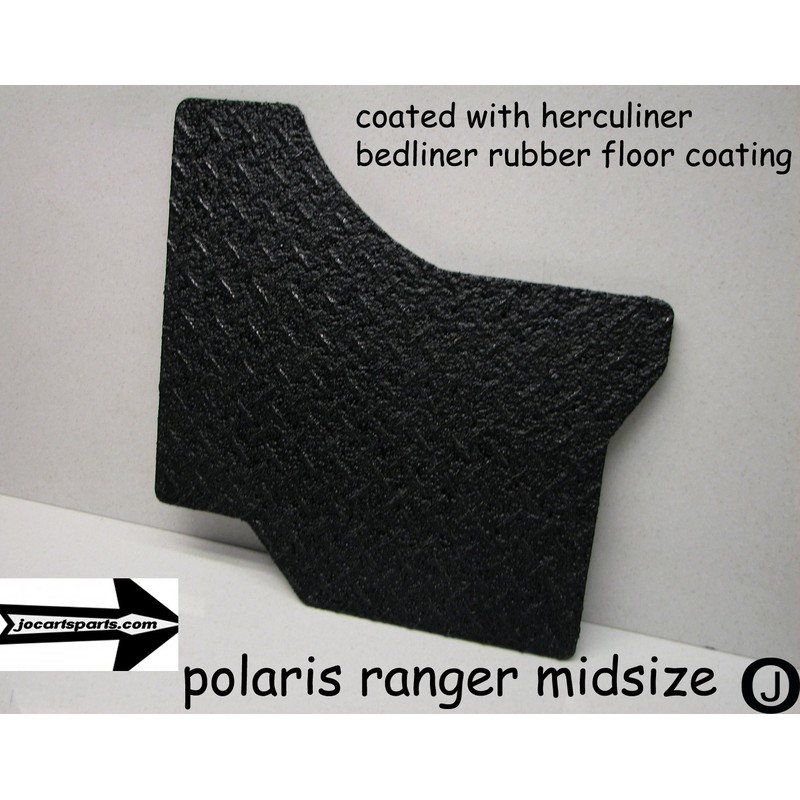 Polaris Ranger Black Mid-Size 400-500-800 Diamond Plate Floor Boards