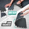 Yes4All Foam - Interlocking Mats Wood Grain - Carbon -