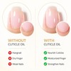 2pcs Cuticle Oil For Nails, 15ml Orange Nail Cuticle Oil