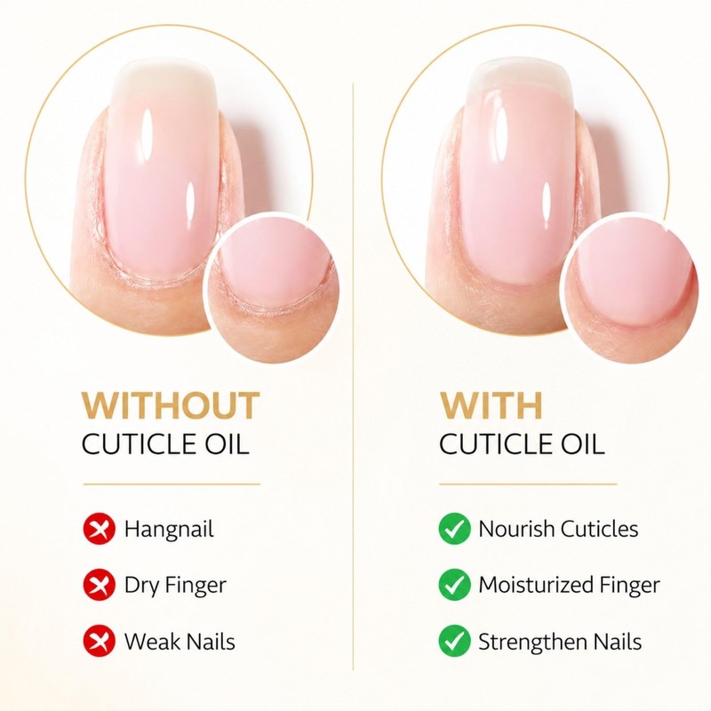 2pcs Cuticle Oil For Nails, 15ml Orange Nail Cuticle Oil