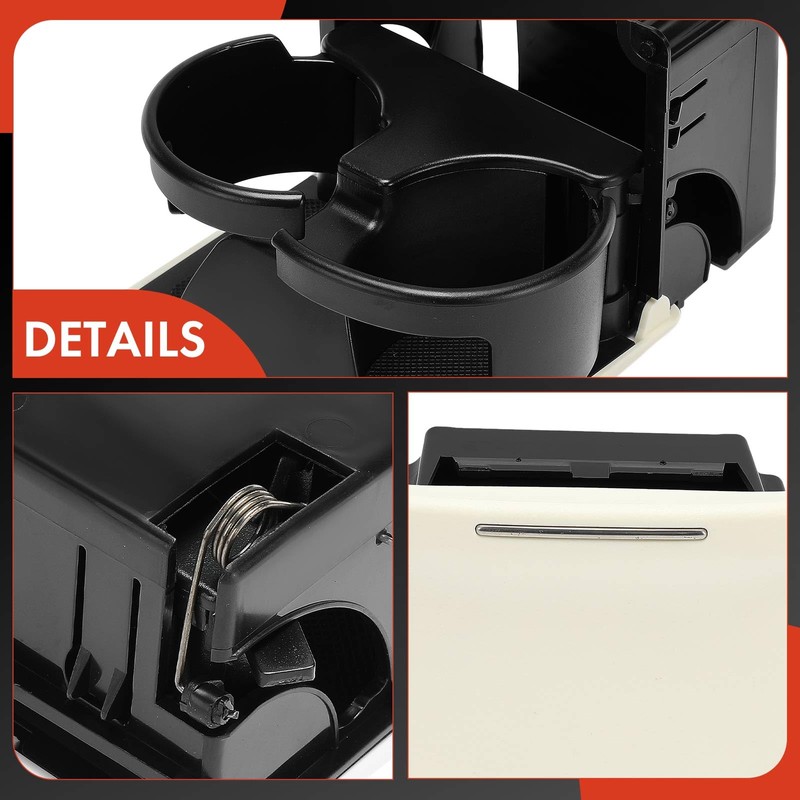 A-Premium Cup Holder Compatible with Subaru Outback 2005-2009, Legacy 2005-2009,