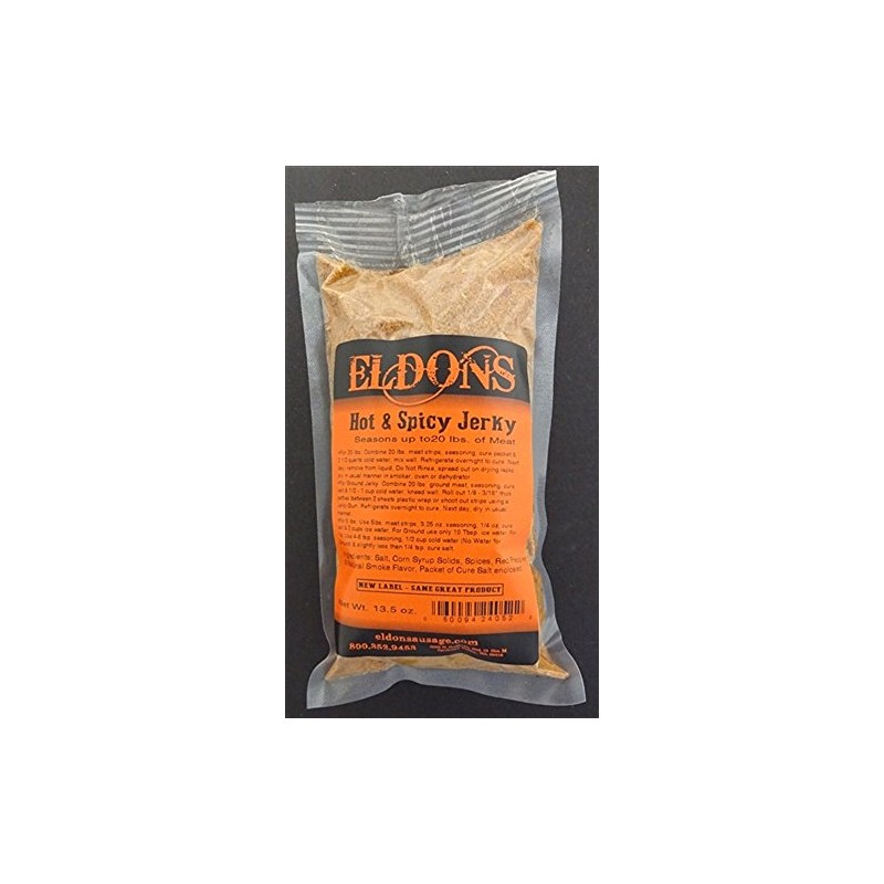 Hot and Spicy Jerky Seasoning and Spices with Cure Seasons