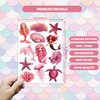 Mermaid Tattoos | Pink Mermaid Temporary Tattoo | Under The