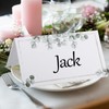 Place Cards for Table Blank Table Tent Cards Name Cards