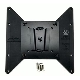 PAW International 200x200mm and200x100mm VESA Polymer Adapter Plate w/PAW Steel TV Bracket | Only use with Steel Wall Mount (not Polymer Wall Mounts) | Includes M6 Screws