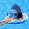 COOLCOOLDEE New Upgraded Pool Chair Float with Shade,XL Pool Floats