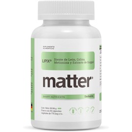 YOU MATTER SMART NUTRIENTS - Lipix - Suplemento Alimenticio Herbolario con Vitaminas y Aminoácidos - Apoyo para el Metabolismo de Grasas - Bote con 90 Cápsulas