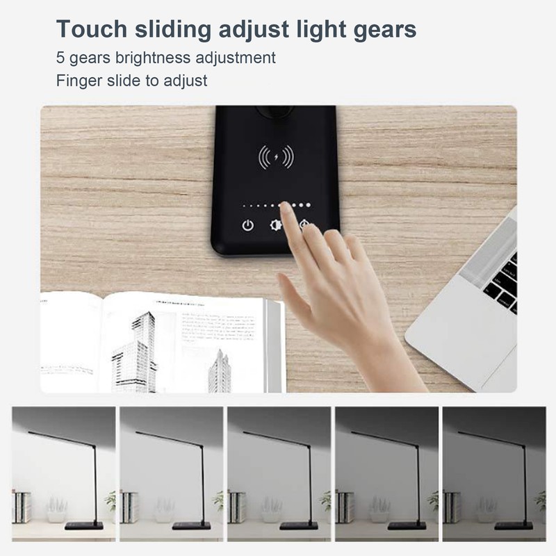 LED Desk Lamp Touch Control Adjustable Timing 5 Gears 50pcs