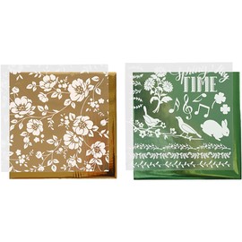 Creativ 283550 Decorative Foil and Gold Leaf, Cardboard, Green Gold, One Size