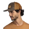 Buff Unisex Explore Trucker Cap, Brown