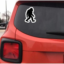 Walking Bigfoot Mythical Creature 5-Inch Vinyl Decal Sticker for Laptops, Water Bottles, Cars, Notebooks, and More – Durable, Waterproof, Weather-Resistant, Easy to Apply, and Long-Lasting