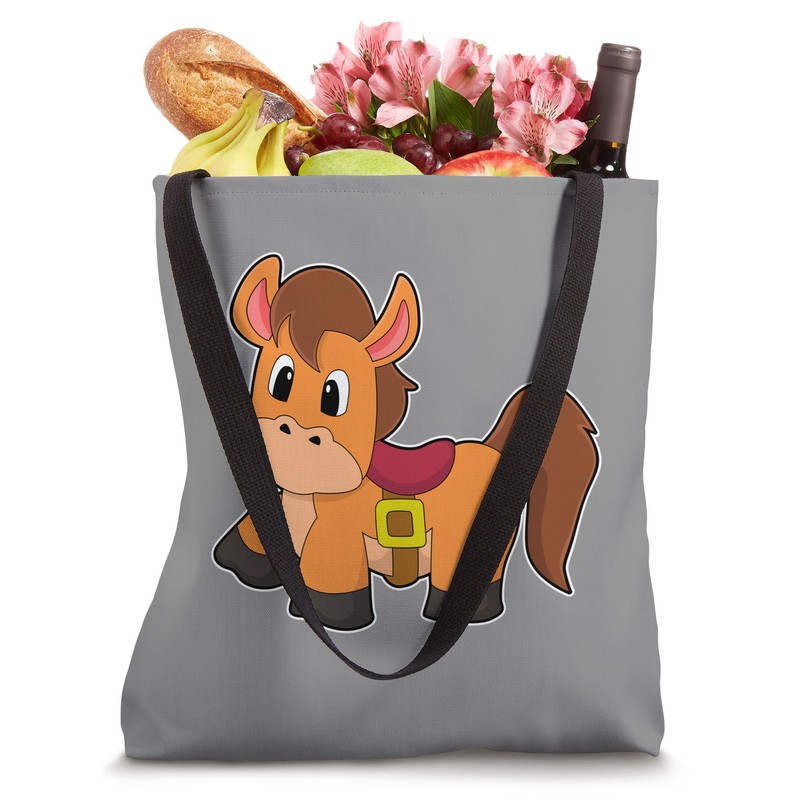 Horse Saddle Tote Bag