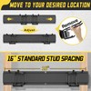 klasit Garage Wall Organizer,12Pack Carries 600 lbs,Garden Tool Organizer 49.5in