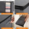 Auveir Pack of 6 60 L Storage Bags, Storage Boxes