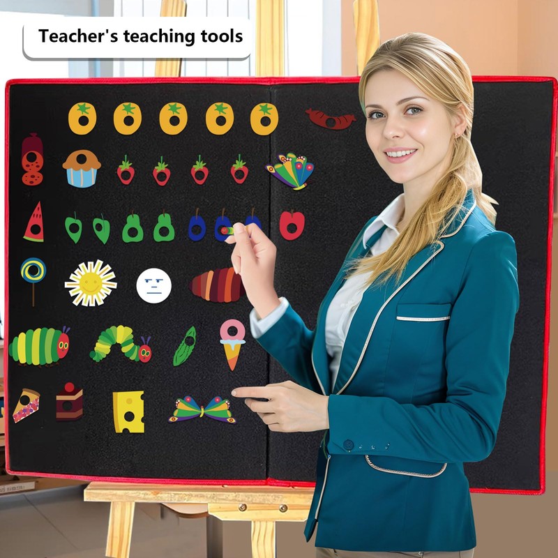 Thryvomniq Hungry Caterpillar Felt Board Story Sets Preschool Children Early
