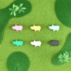 Nakabayashi HPP-ERA-P Hippopo Series Mascot Eraser, Pastel, Pack of 3