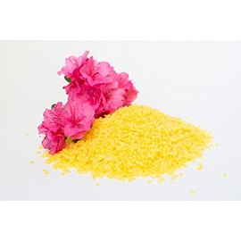 100% Pure Yellow easy to use Beeswax Wax Pellets by Candlewic. Premium Quality, cosmetic grade beeswax that is perfect for your lip balm balms, body lotions, creams and candle making. (1lb. Bag)