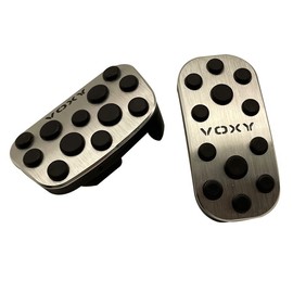 TADOKAPATU Voxy 90 Series Pedal Cover, Brake Axle Cover, Safe Driving, Installation Instructions Included, Tight Installation, Interior Parts, Aluminum Alloy Aluminum Alloy and Rubber, 2 PCS, Easy