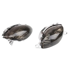 iTobest Front Turn Signals Indicator Blinker Light Compatible with Suzuki Hayabusa GSXR1300 GSX1300R 1999 2000 2001 2002 2003 2004 2005 2006 2007(Smoke)