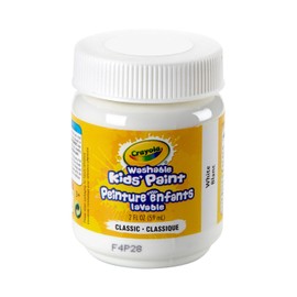 Crayola Washable Kids Paint, 2 oz, White