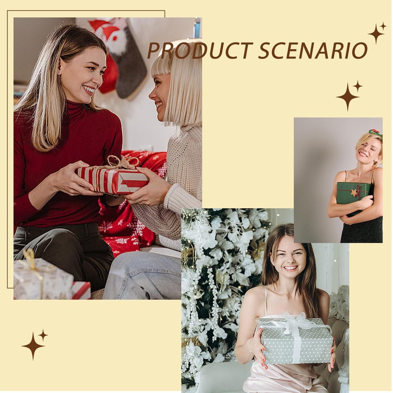 Syylqyr 4 Pcs Square Bandanas for Women, Classic Pattern Head